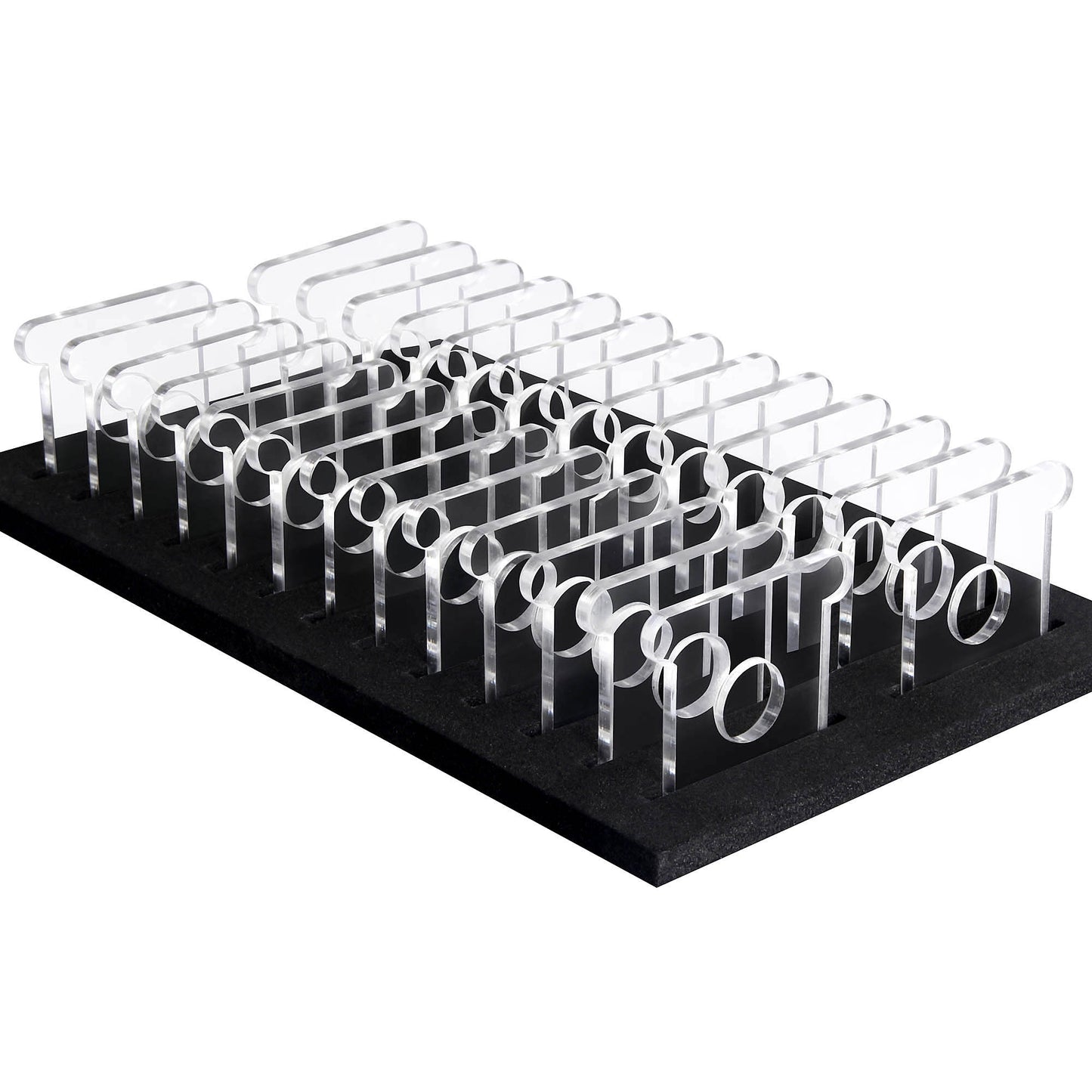 50 Blank Acrylic Embroidery Floss Bobbins Refill Pack – 3mm Thick Thread Organizers