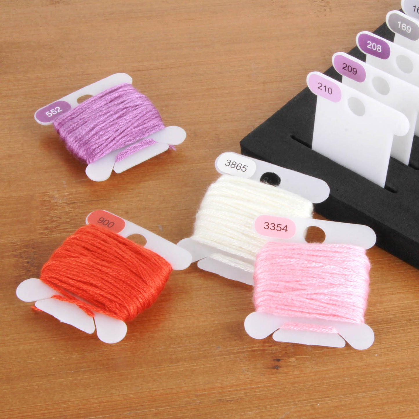 500 Floss Number Stickers for Embroidery Bobbins & Floss Drops